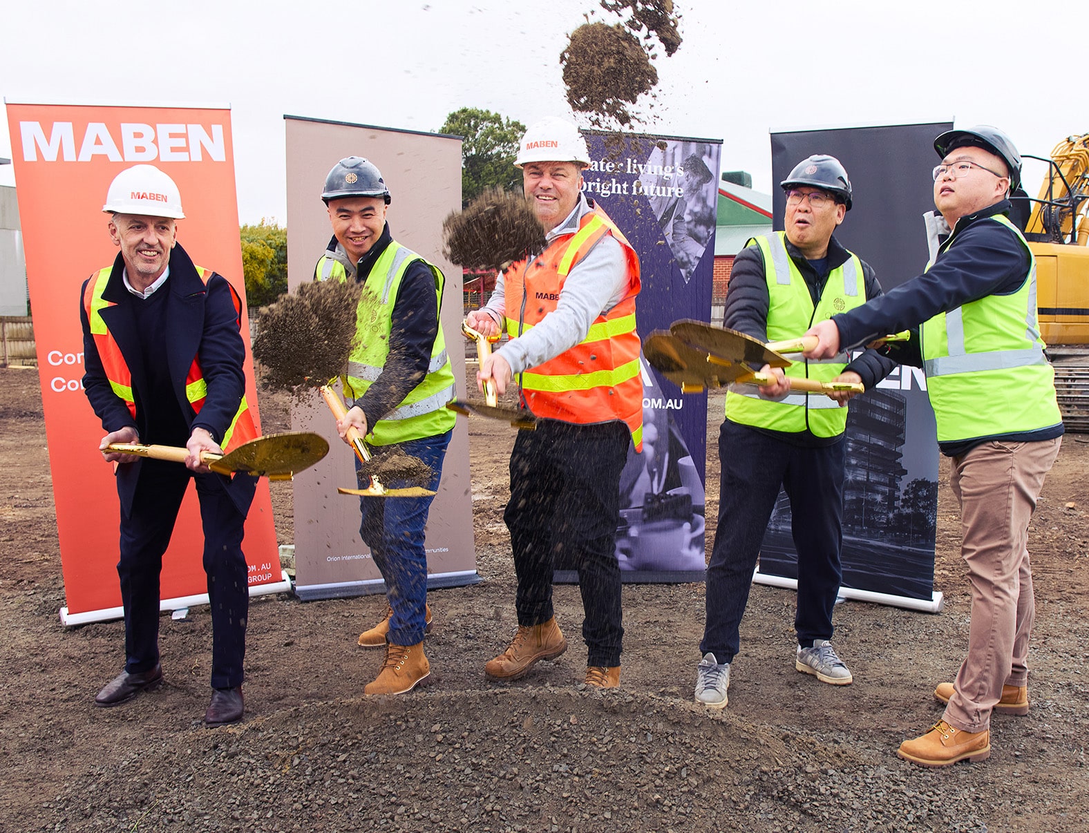 Breaking ground: a major milestone event